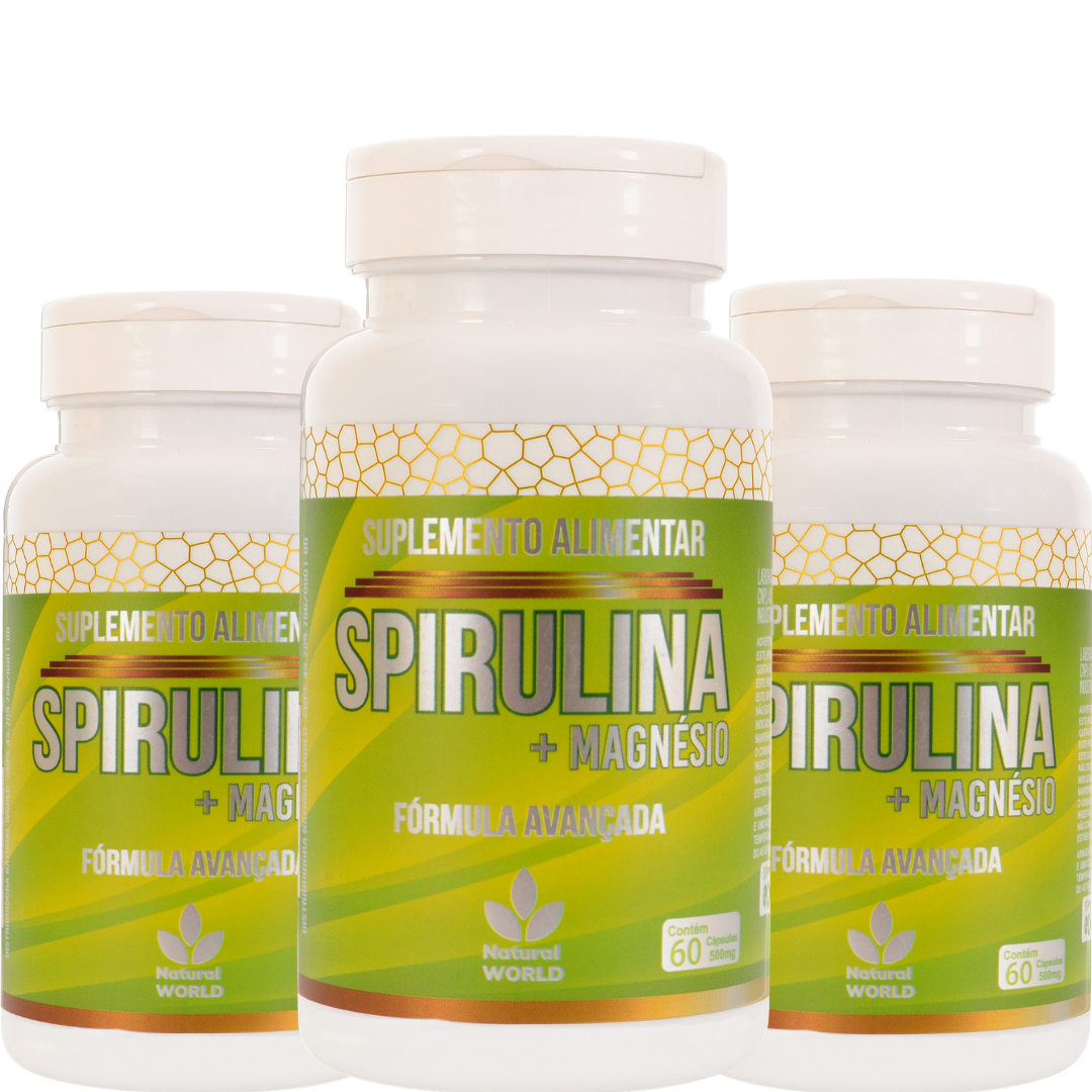Spirulina + magnésio