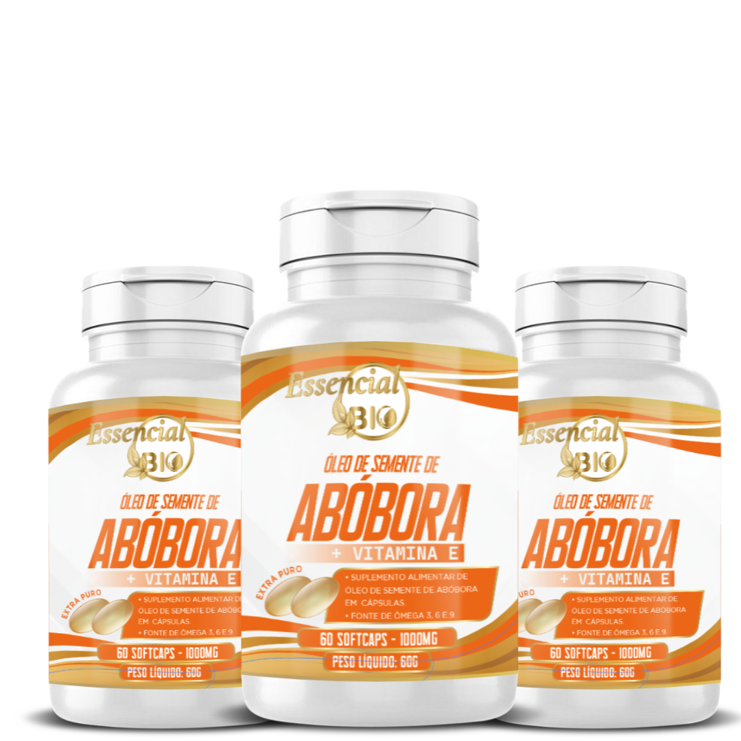 Óleo de Semente de Abóbora + Vitamina E